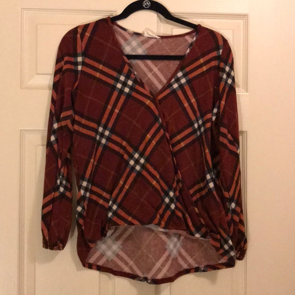 Rust Patterned Top